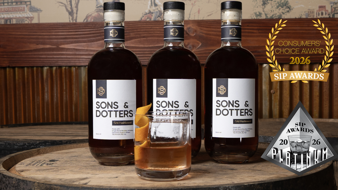 Sons & Dotters Old Fashioned Wins Platinum at the 2026 SIP Awards