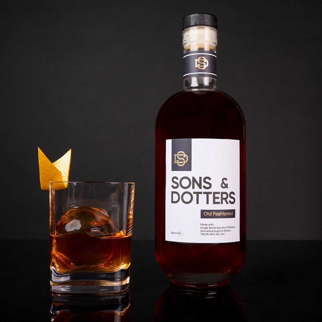 Sons & Dotters Old Fashioned: Pre-Batched Cocktail